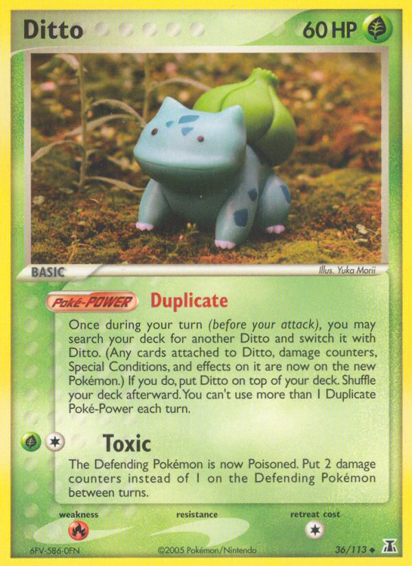 Ditto (Bulbasaur) (36) [Delta Species] - Deck Out Gaming