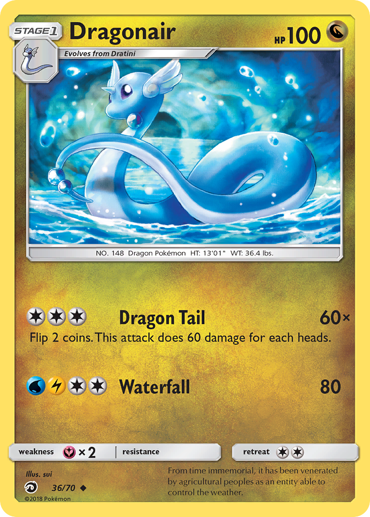 Dragonair (36) [Dragon Majesty] Reverse Holofoil - Deck Out Gaming