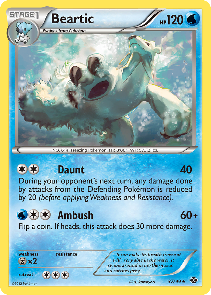 Beartic (37) [Next Destinies] Reverse Holofoil - Deck Out Gaming