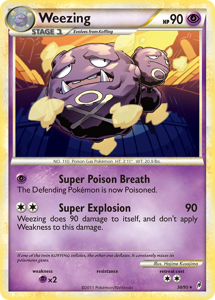 Weezing (38) [Call of Legends] Reverse Holofoil