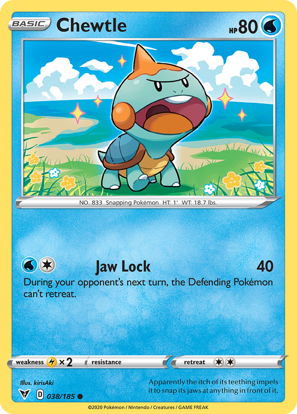 Chewtle [SWSH04: Vivid Voltage] Reverse Holofoil - Deck Out Gaming
