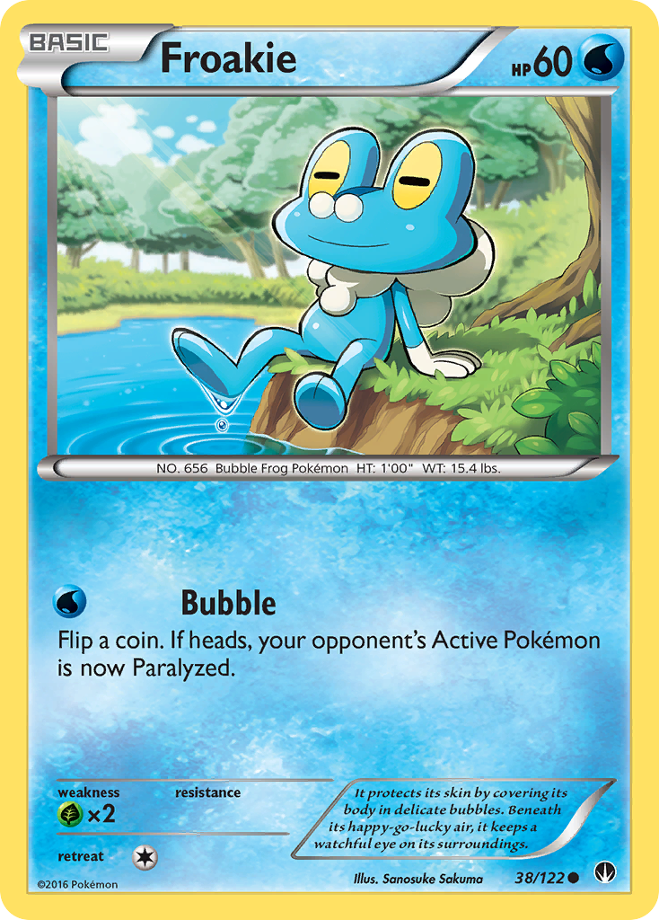 Froakie (38) [XY - BREAKpoint] - Deck Out Gaming