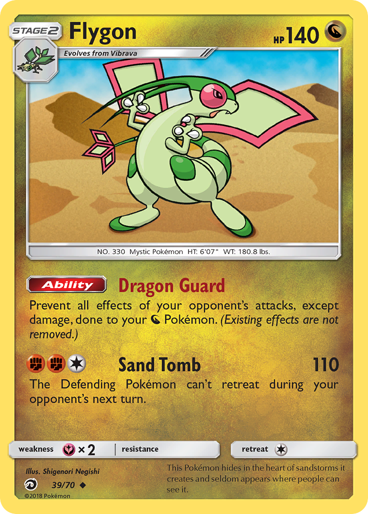 Flygon (39) [Dragon Majesty] Reverse Holofoil - Deck Out Gaming
