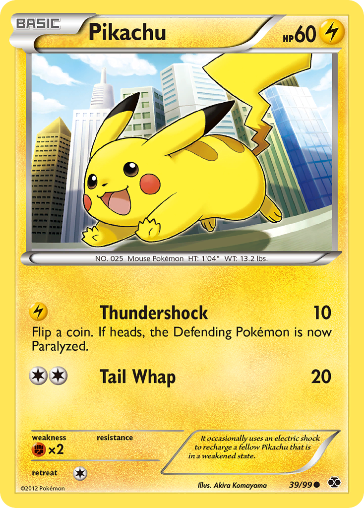 Pikachu (39) [Next Destinies] Reverse Holofoil - Deck Out Gaming
