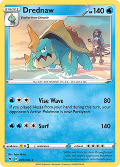 Drednaw [SWSH04: Vivid Voltage] Reverse Holofoil - Deck Out Gaming
