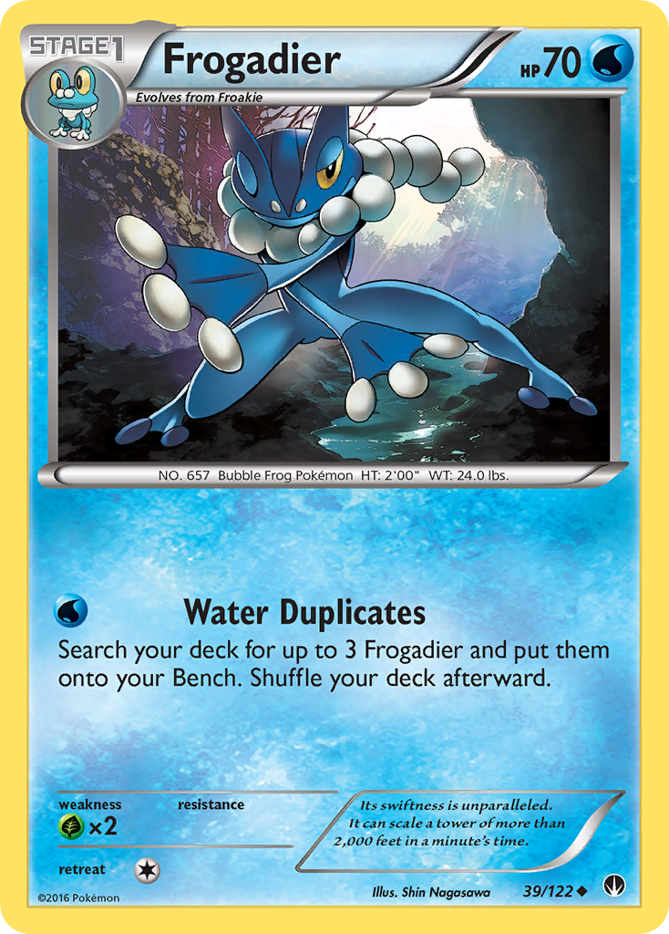 Frogadier (39) [XY - BREAKpoint]