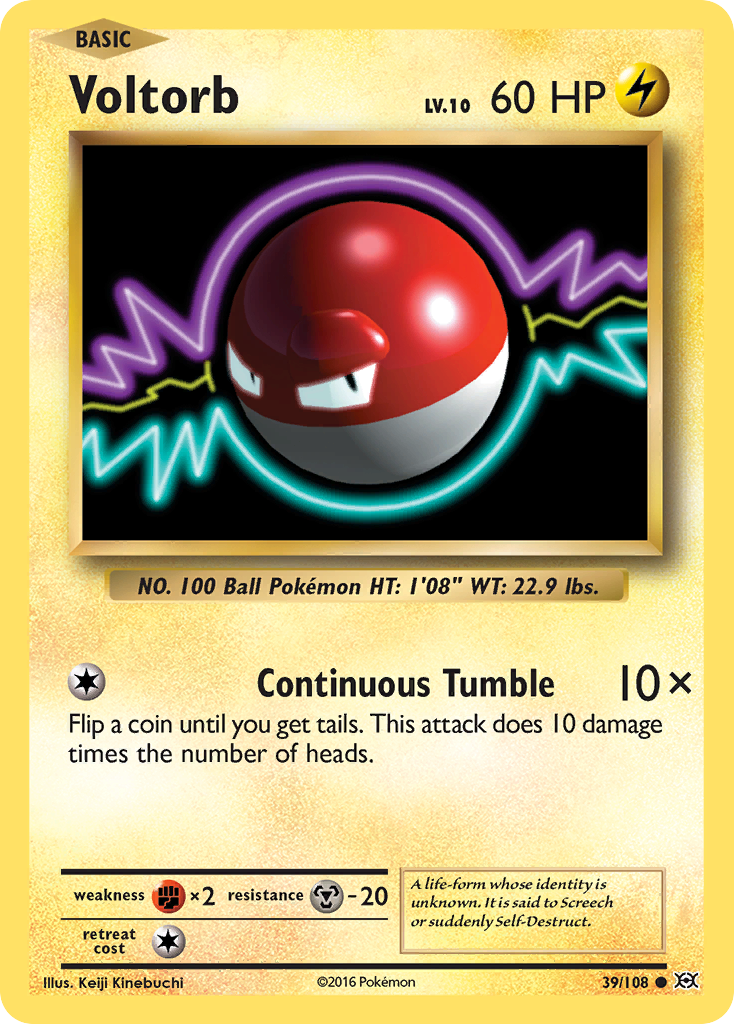 Voltorb (39) [XY - Evolutions] Reverse Holofoil - Deck Out Gaming