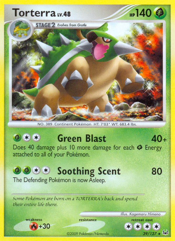 Torterra (39) [Platinum] Reverse Holofoil - Deck Out Gaming