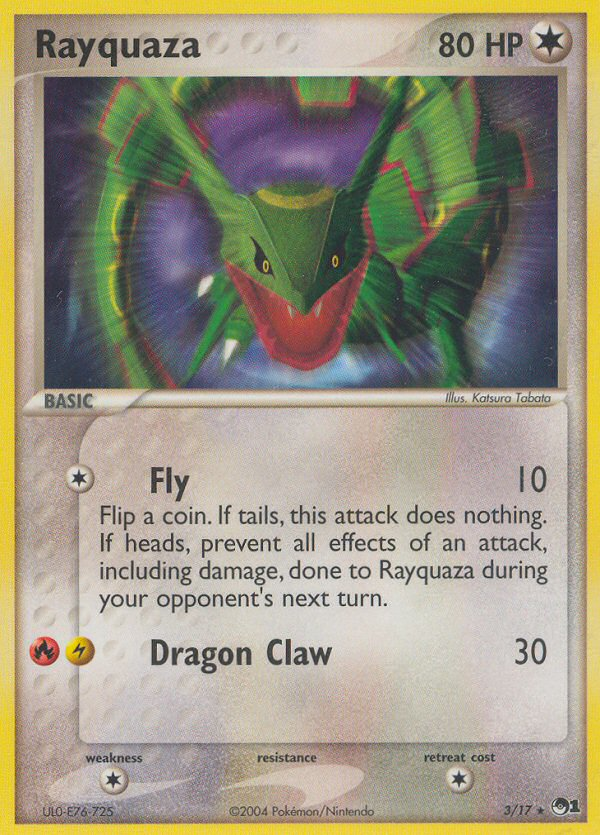 Rayquaza (3) [POP Series 1] Holofoil - Deck Out Gaming