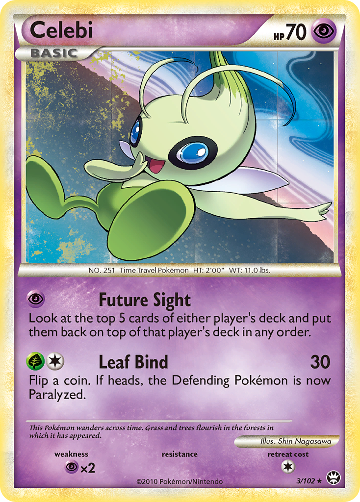 Celebi (3) [Triumphant] - Deck Out Gaming