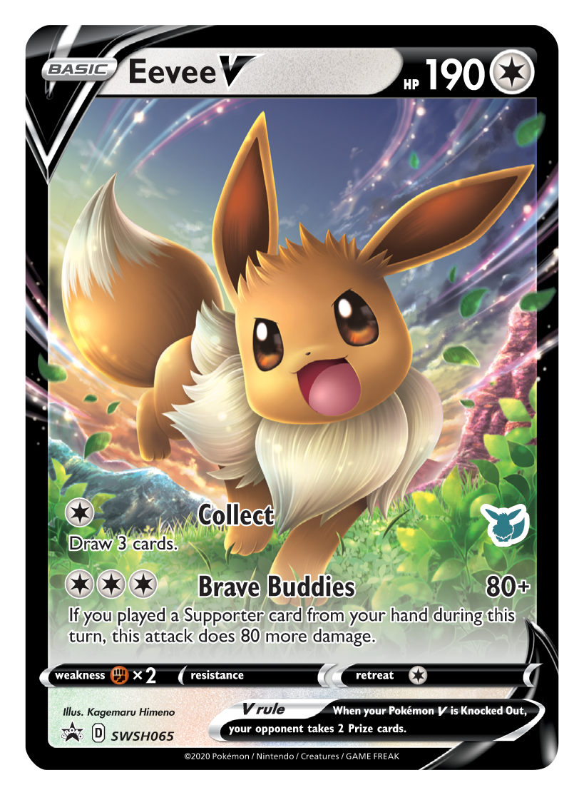 Eevee V (SWSH065) (Eevee Deck) [Battle Academy 2022] - Deck Out Gaming