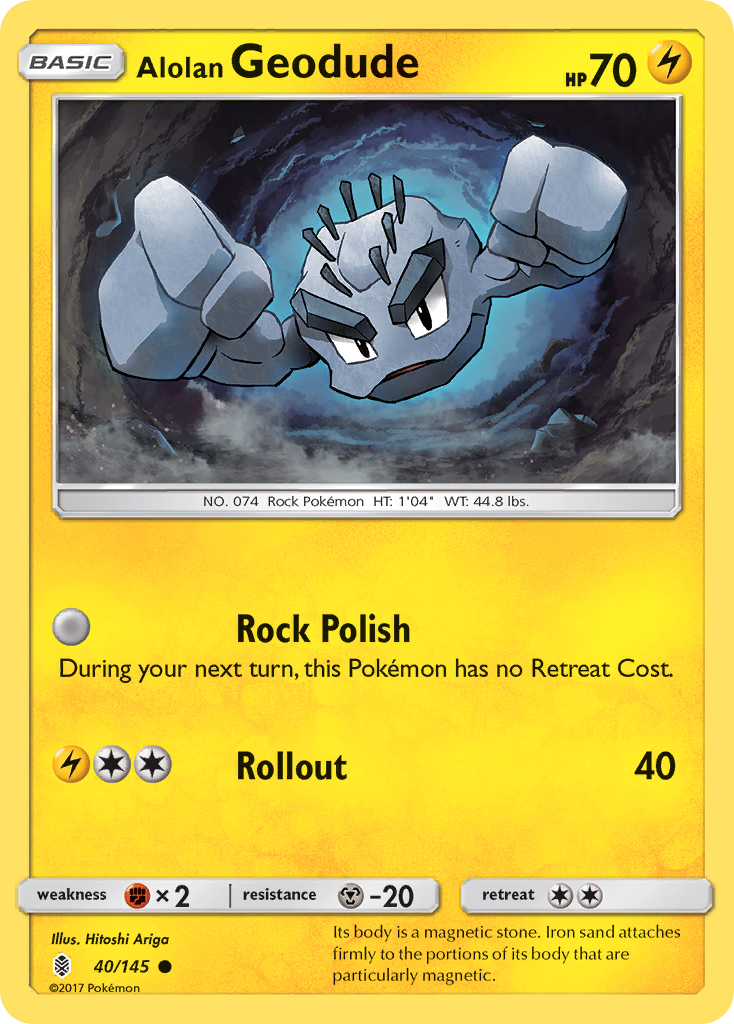 Alolan Geodude (40) [SM - Guardians Rising] - Deck Out Gaming