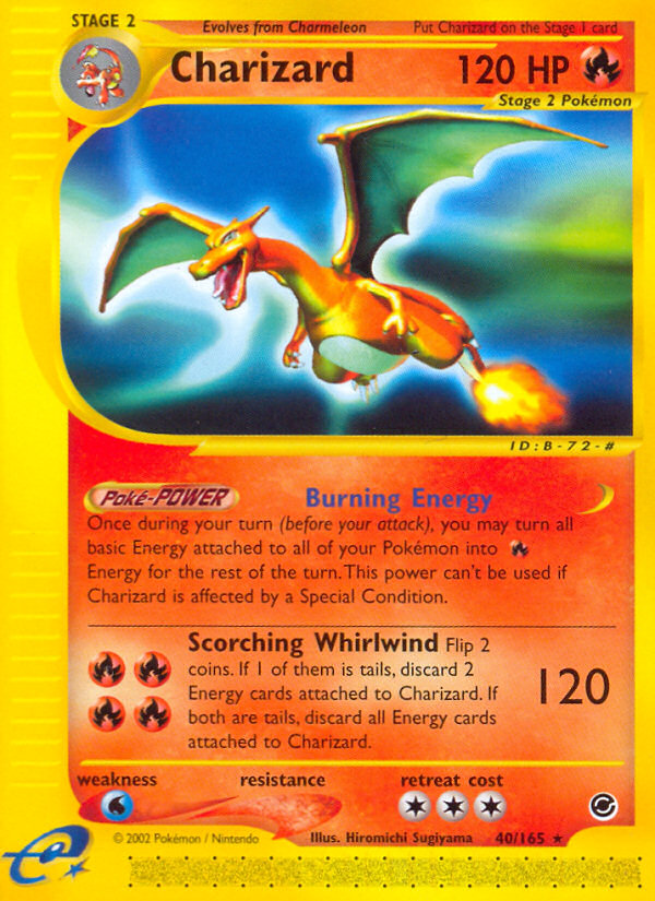 Charizard (40) (40) [Expedition] Reverse Holofoil