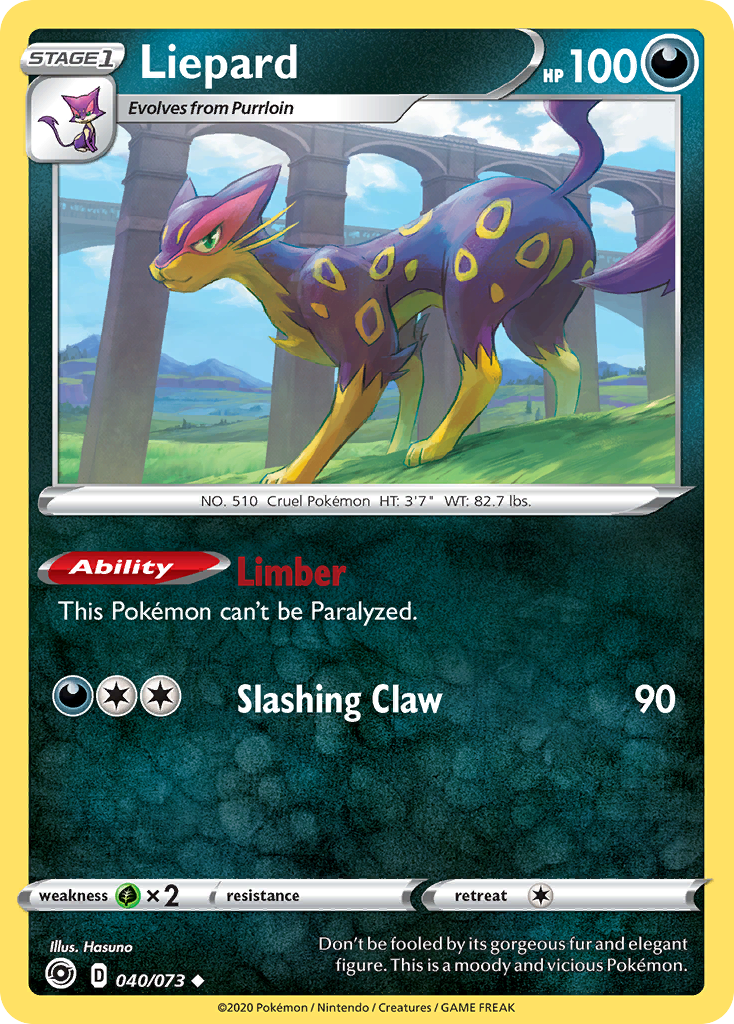 Liepard [Champion's Path] Reverse Holofoil - Deck Out Gaming