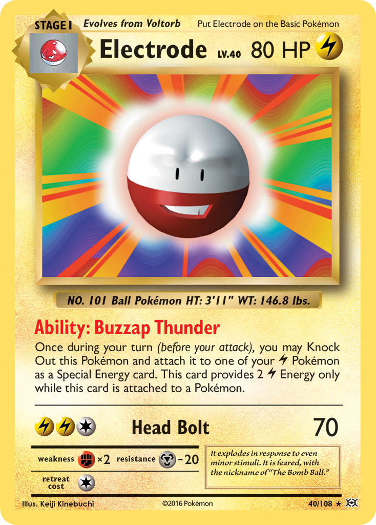 Electrode (40) [XY - Evolutions] Reverse Holofoil - Deck Out Gaming