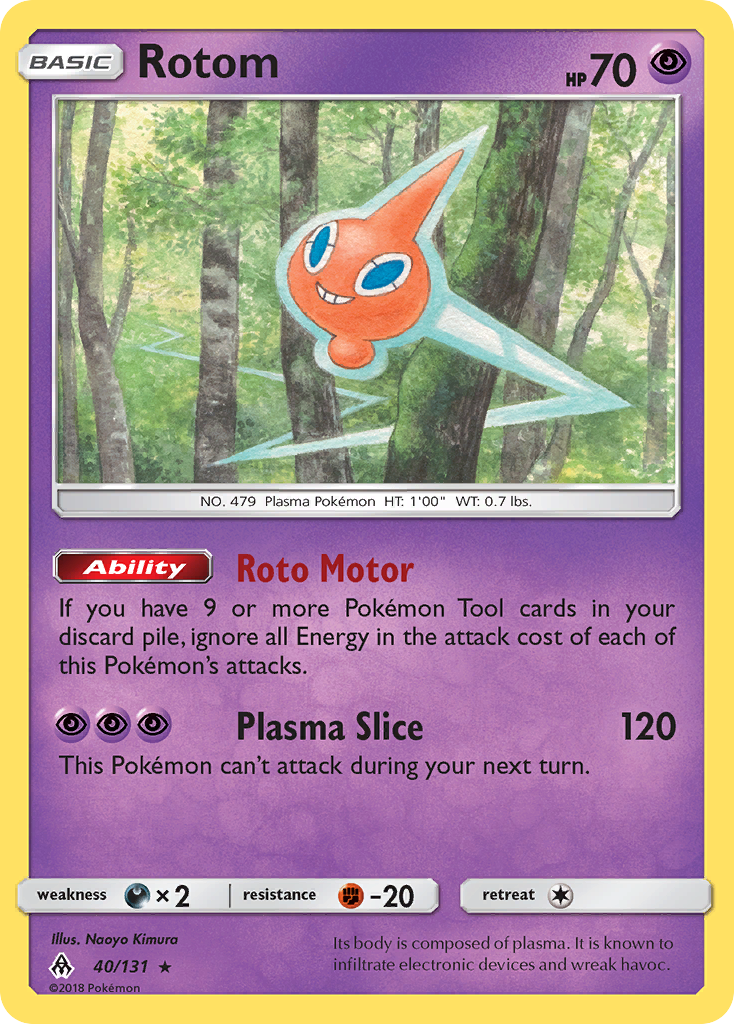 Rotom (40) [SM - Forbidden Light] - Deck Out Gaming