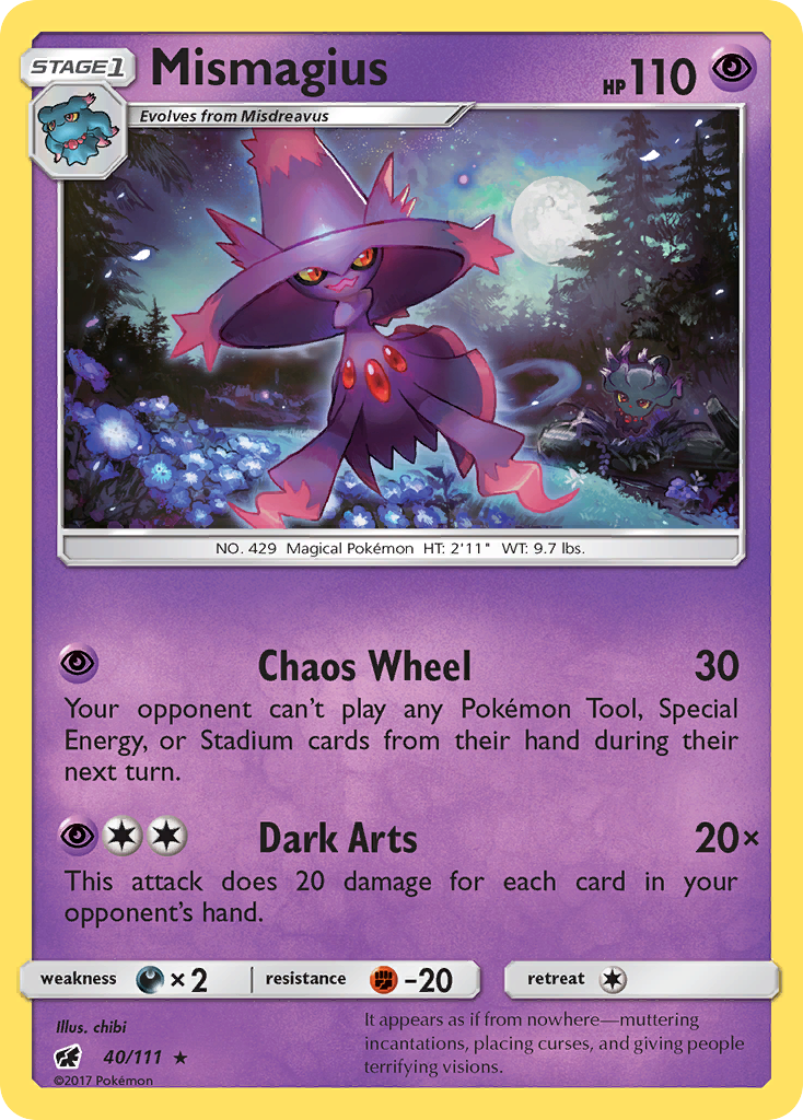 Mismagius (40) [SM - Crimson Invasion] Reverse Holofoil - Deck Out Gaming
