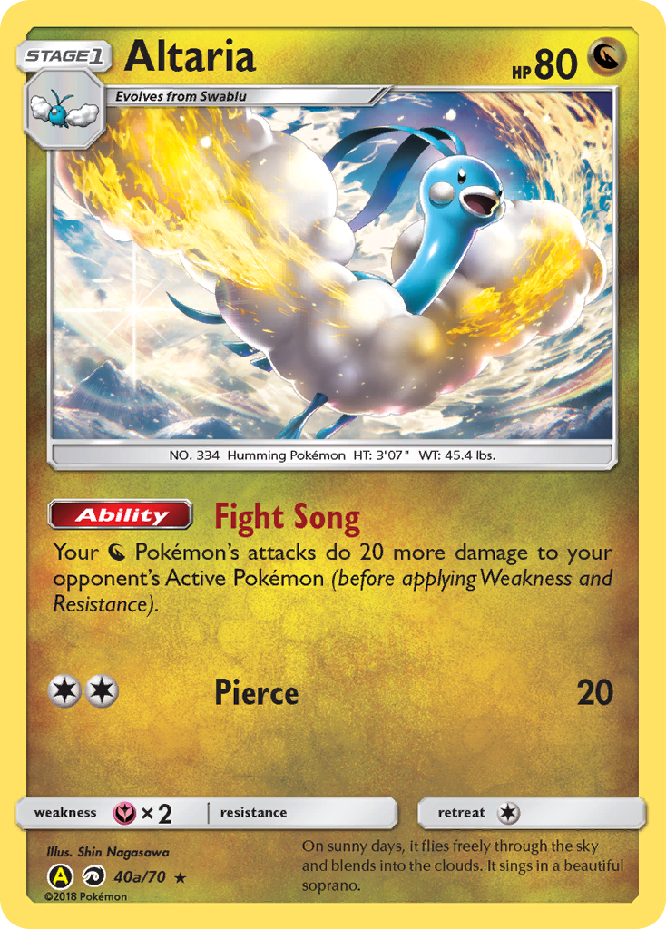 Altaria (40a/70) [Alternate Art Promos] - Deck Out Gaming