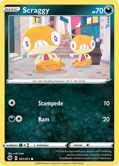 Scraggy [Champion's Path] Reverse Holofoil - Deck Out Gaming