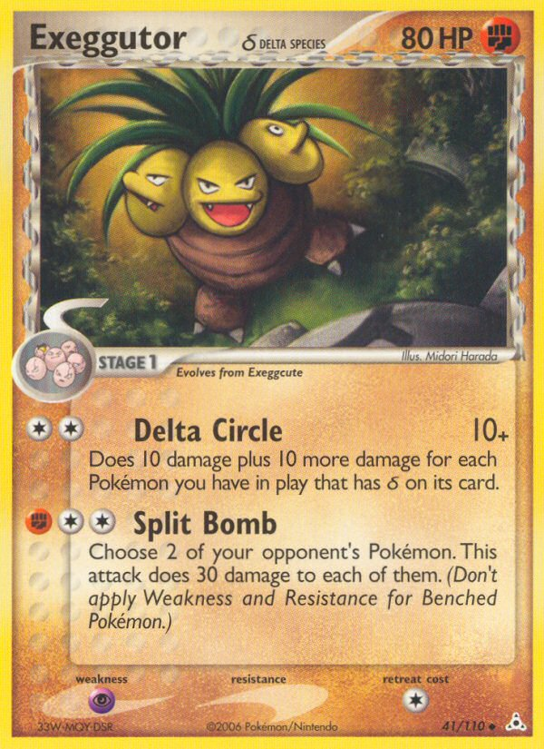 Exeggutor (Delta Species) (41) [Holon Phantoms] - Deck Out Gaming