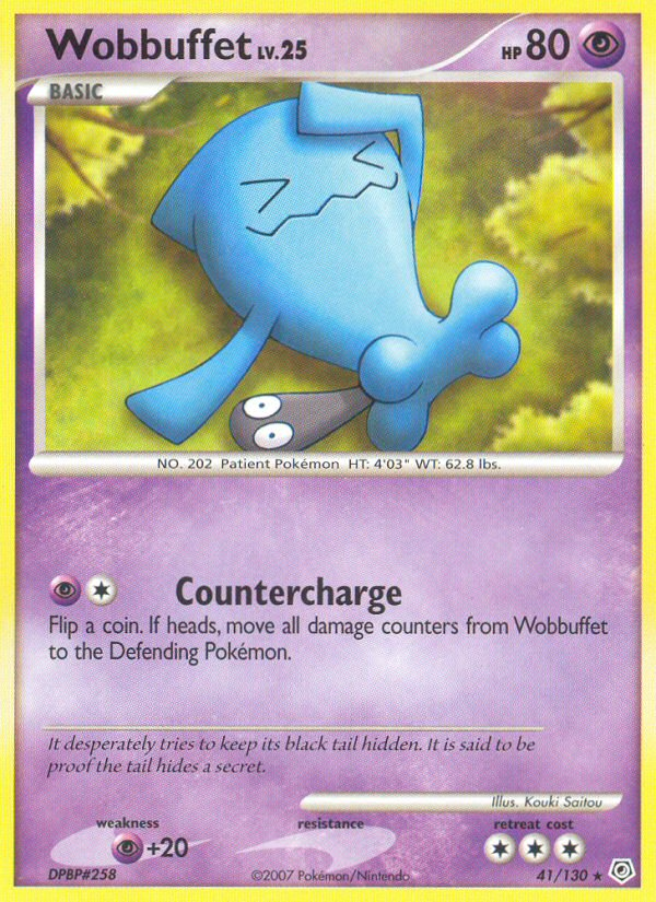 Wobbuffet (41) [Diamond and Pearl] Reverse Holofoil