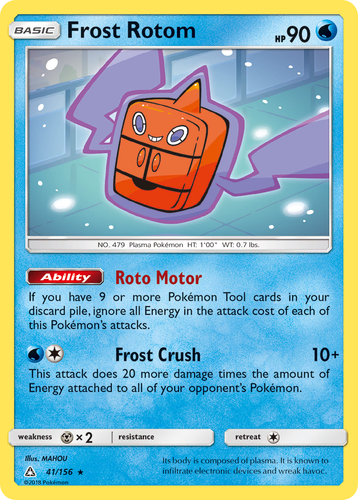 Frost Rotom (41) [SM - Ultra Prism] - Deck Out Gaming