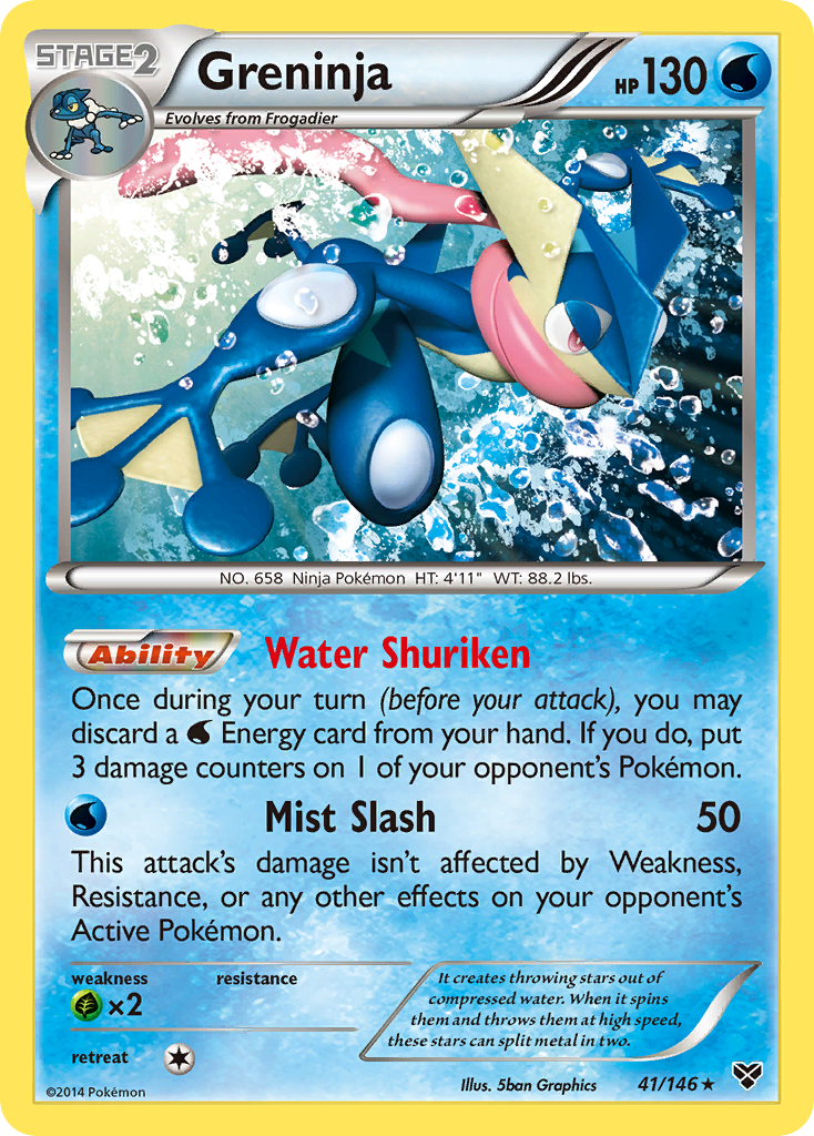 Greninja (41) [XY Base Set] - Deck Out Gaming