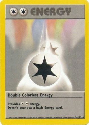 Double Colorless Energy (96) [Base]