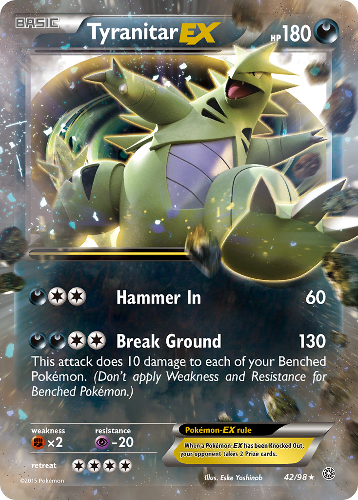 Tyranitar EX (42) [XY - Ancient Origins] - Deck Out Gaming