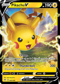 Pikachu V [SWSH04: Vivid Voltage] - Deck Out Gaming