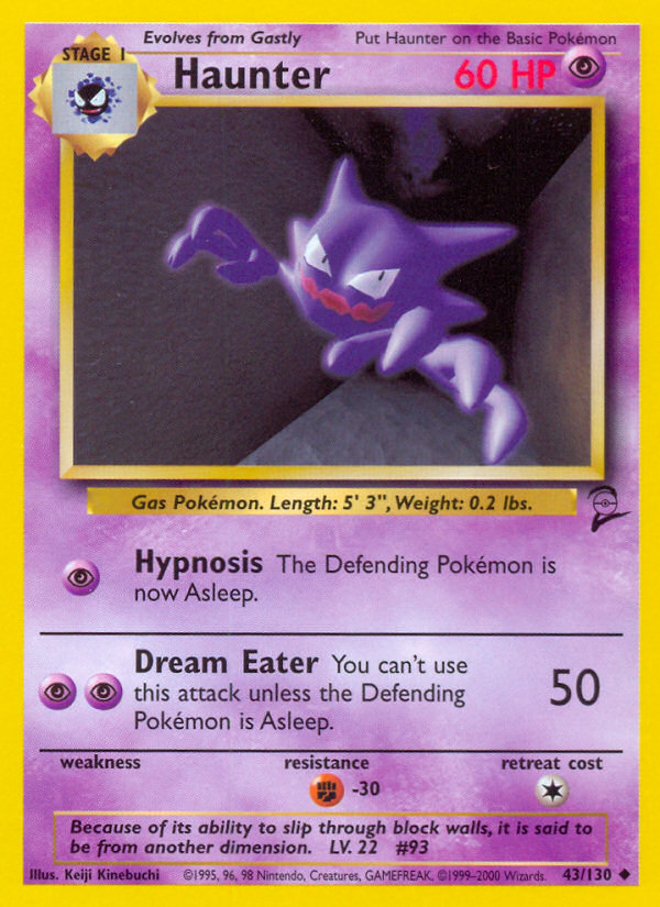 Haunter (43) [Base Set 2] - Deck Out Gaming