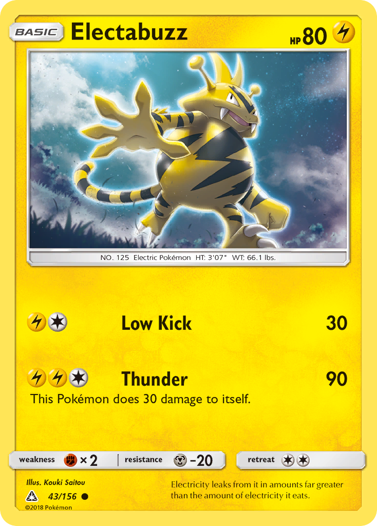 Electabuzz (43) [SM - Ultra Prism] - Deck Out Gaming