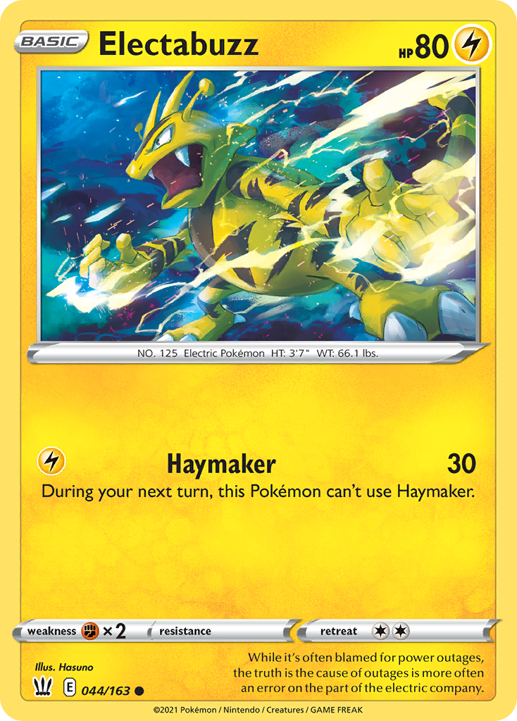 Electabuzz [SWSH05: Battle Styles] Reverse Holofoil - Deck Out Gaming