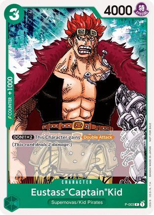 Eustass"Captain"Kid (Promotion Pack 2022) (P-003) [One Piece Promotion Cards]