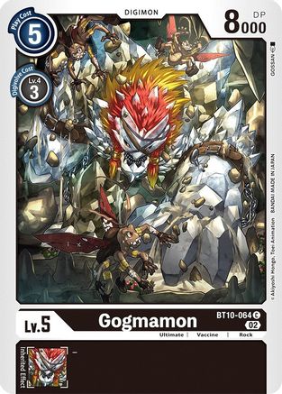 Gogmamon (BT10-064) [Xros Encounter]