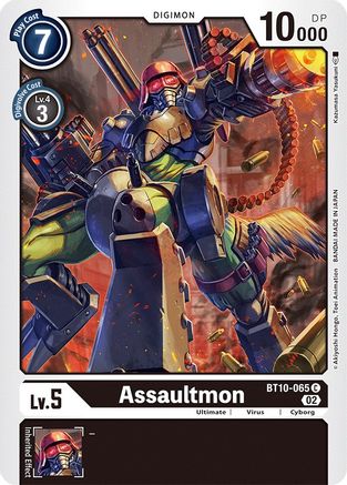 Assaultmon (BT10-065) [Xros Encounter]