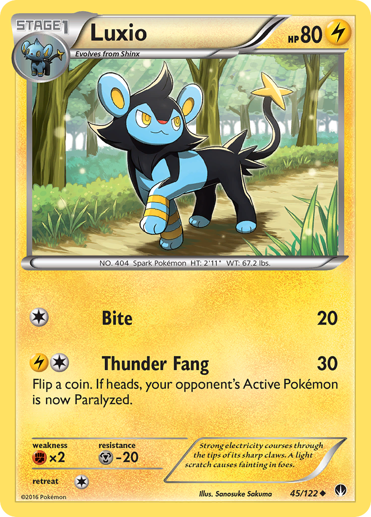 Luxio (45) [XY - BREAKpoint]