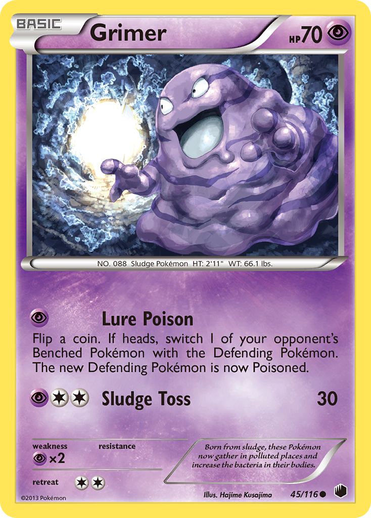 Grimer (45) [Plasma Freeze] Reverse Holofoil - Deck Out Gaming