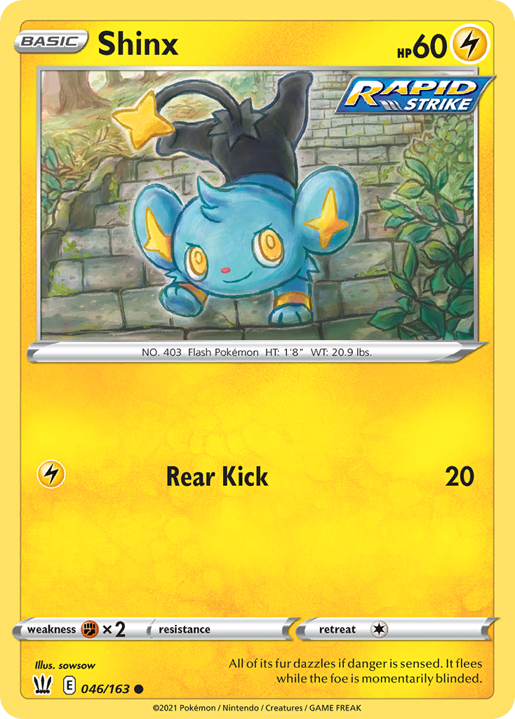 Shinx [SWSH05: Battle Styles] Reverse Holofoil - Deck Out Gaming