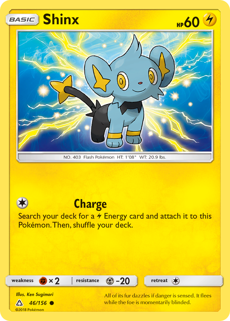 Shinx (46) (46) [SM - Ultra Prism] - Deck Out Gaming