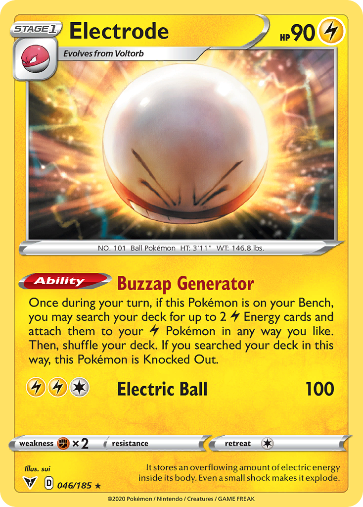 Electrode [SWSH04: Vivid Voltage] Reverse Holofoil - Deck Out Gaming