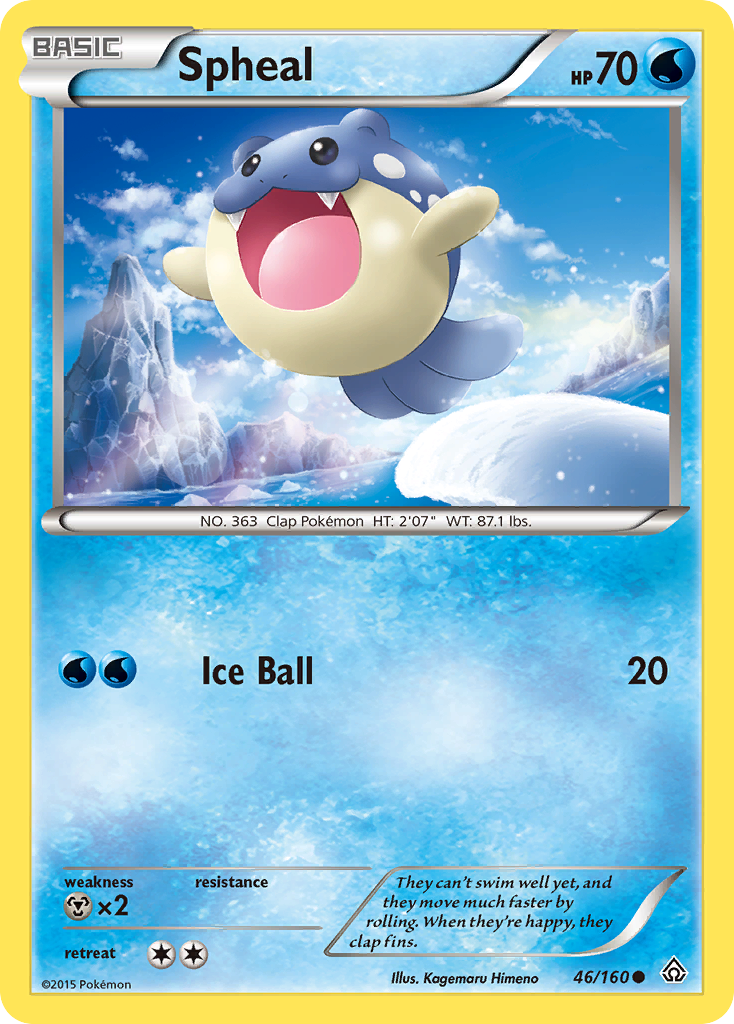 Spheal (46) (46) [XY - Primal Clash] - Deck Out Gaming