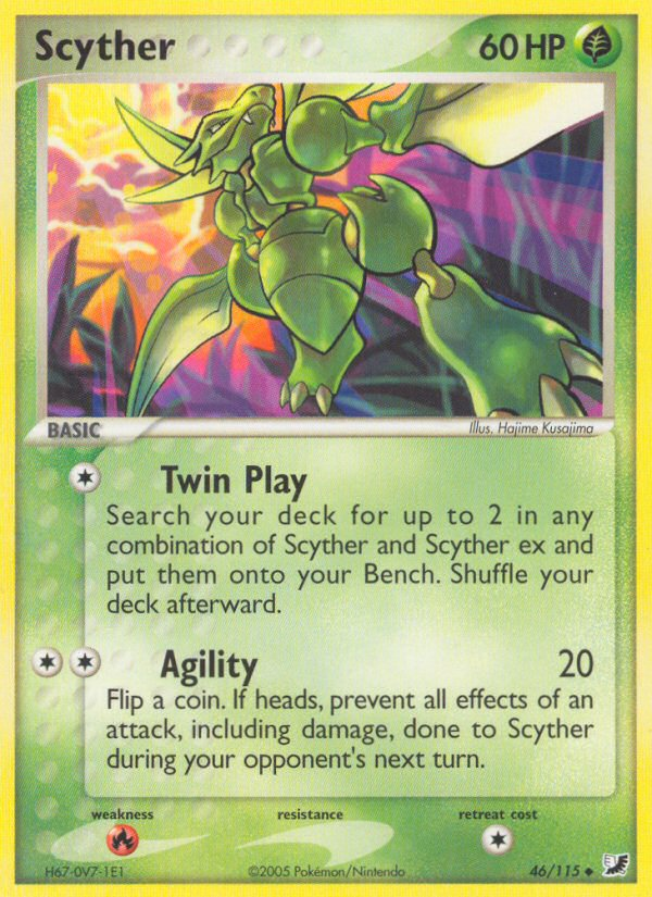 Scyther (46) [Unseen Forces] - Deck Out Gaming