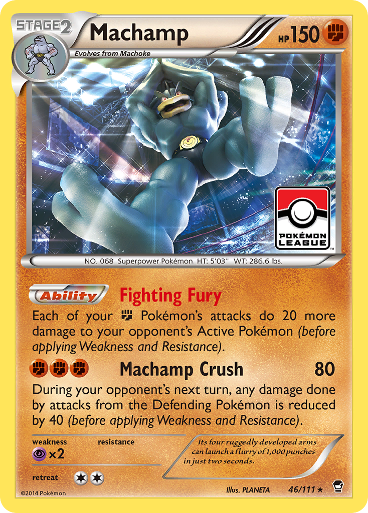 Machamp (46/111) [XY: Furious Fists] - Deck Out Gaming