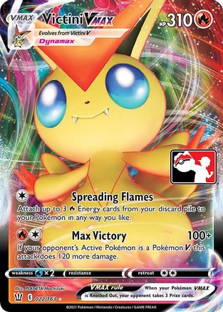 Victini VMAX (22) [Prize Pack Series Cards] Holofoil - Deck Out Gaming