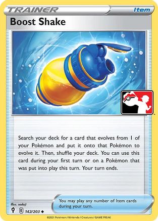 Boost Shake (142) [Prize Pack Series Cards]