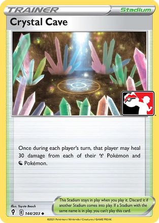 Crystal Cave (144) [Prize Pack Series Cards] - Deck Out Gaming