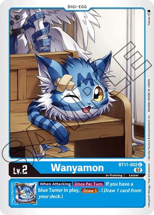 Wanyamon (BT11-002) [Dimensional Phase] Foil