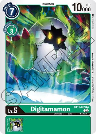Digitamamon (BT11-053) [Dimensional Phase] Foil