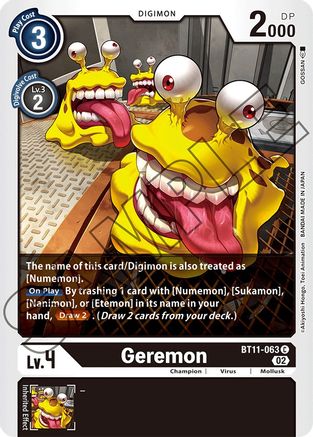 Geremon (BT11-063) [Dimensional Phase]